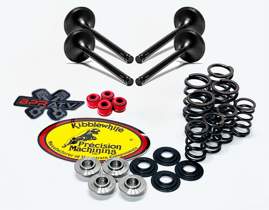 09-12 Honda CRF450R CRF 450R Kibblewhite Valve Set Racing Spring Kit & RED Seals