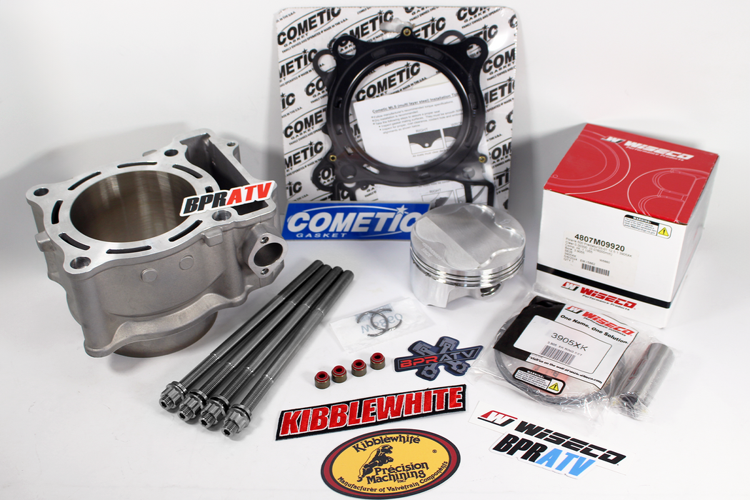 Polaris Predator 500 Outlaw Cylinder Wiseco Piston Ti Studs Top End Rebuild Kit