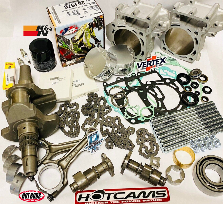 05-11 Brute Force 750 840 Big Bore Kit Mudbuster Cams Complete 90m Rebuild Kit