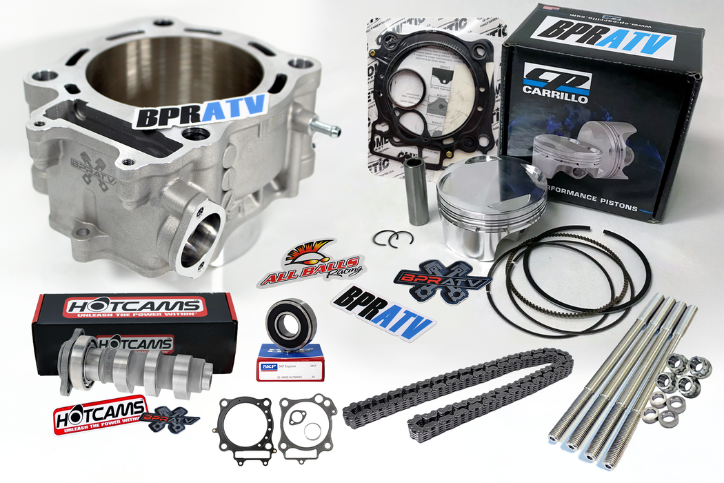 06+ TRX450R TRX 450R 96mm CP Piston Cylinder Top Cometic Stage 2 Hot Cams Chain