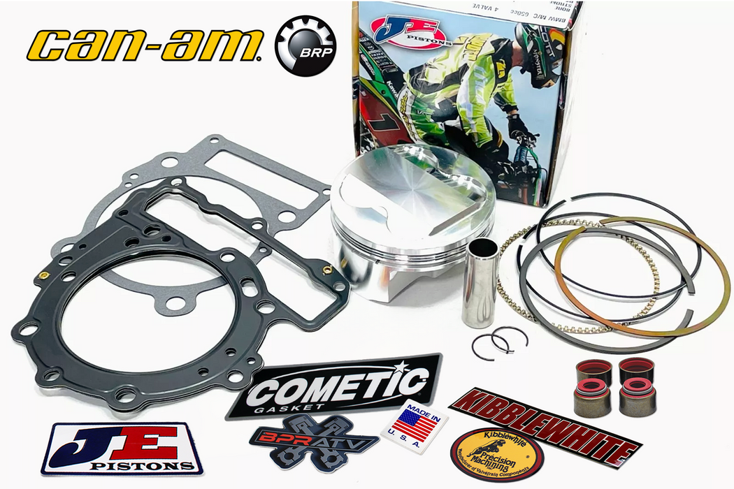 Can AM DS650 DS 650 100mm 11.5:1 Stock Bore JE Piston Cometic Top End Gasket Kit