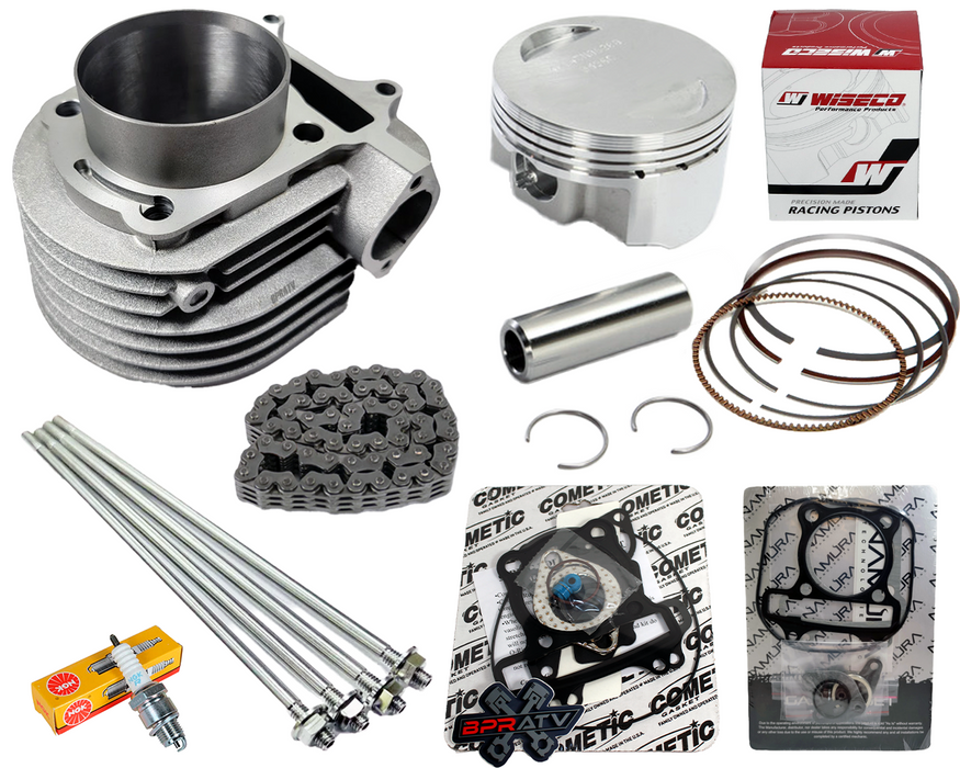 RZR170 RZR 170 Big Bore Cylinder 62mm Wiseco Piston Gaskets Top End Rebuild Kit