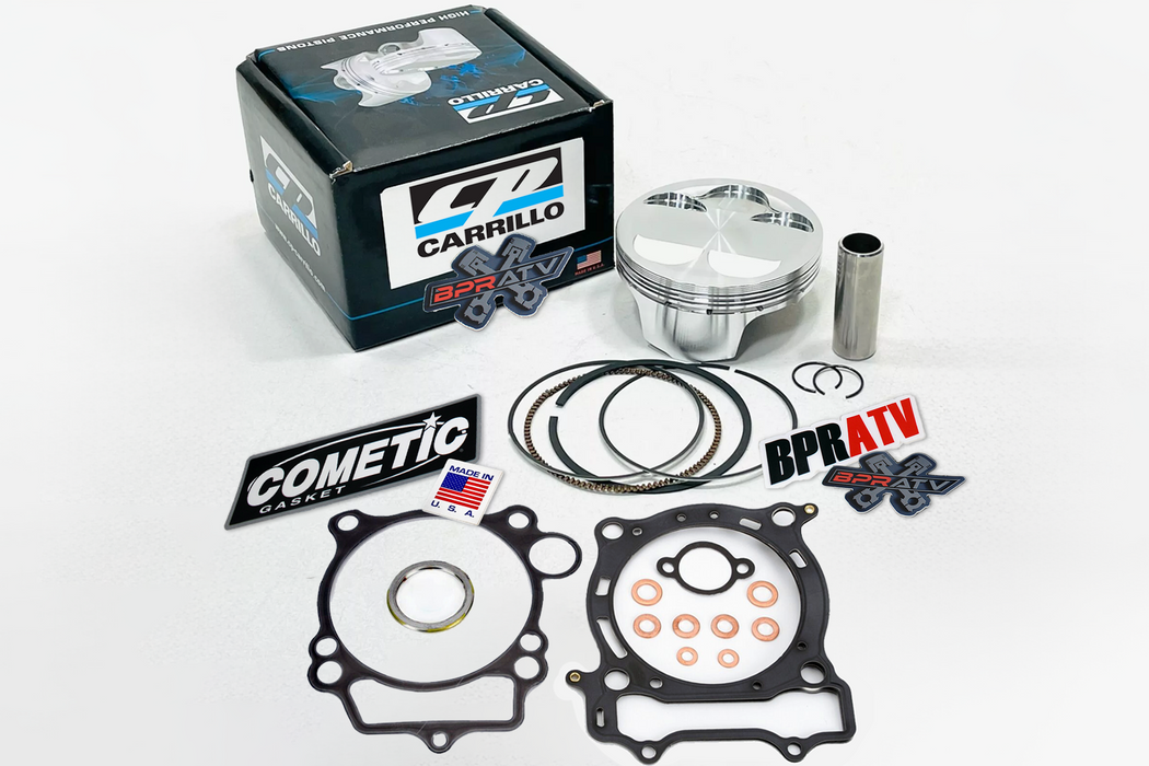 Suzuki LTZ400 LTZ 400 Z400 90mm Stock Bore 12.5:1 CP Piston Gaskets Top End Kit