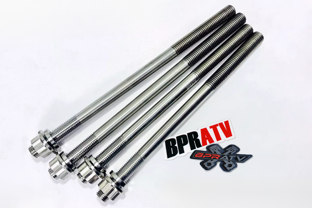 Yamaha YZ450FX High-Performance Titanium Cylinder Bolts Head Stud Kit 2016-2023