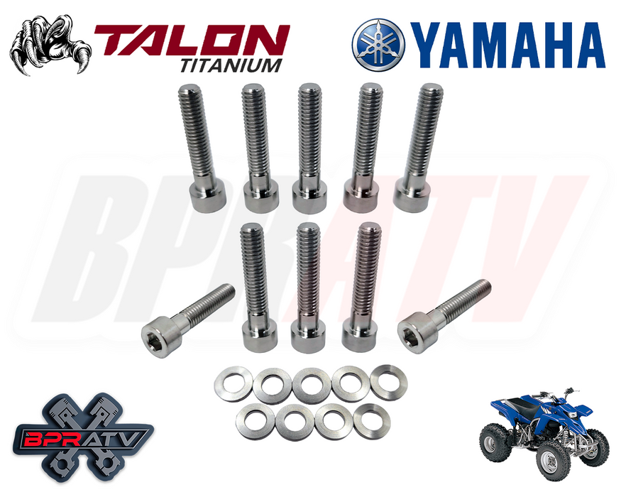 Yamaha Blaster YFS200 BPR Titanium RIGHT CRANKCASE Cover Bolts Bolt Kit Washers
