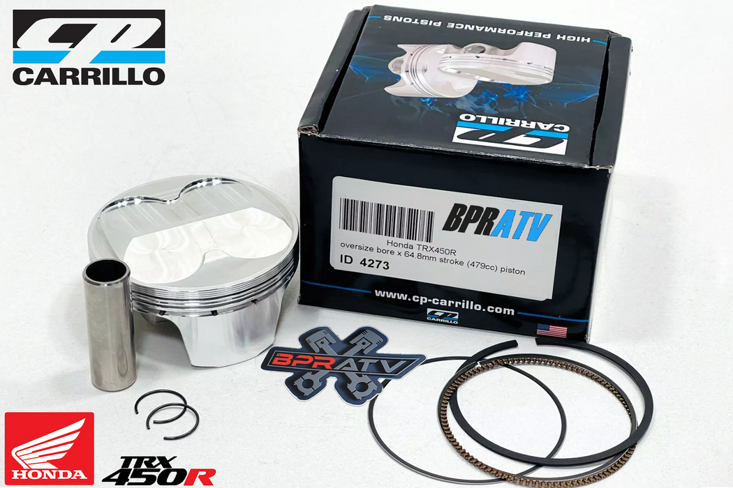 06+ TRX450R TRX 450R 96mm CP Piston Cylinder Top Cometic Stage 2 Hot Cams Chain