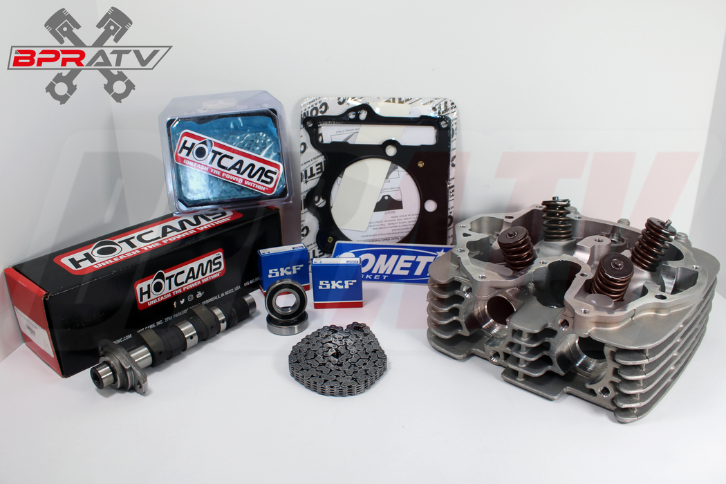 TRX400EX 400EX Assembled Cylinder Head Stage 2 Hot Cams Chain & 87 88 89 Cometic