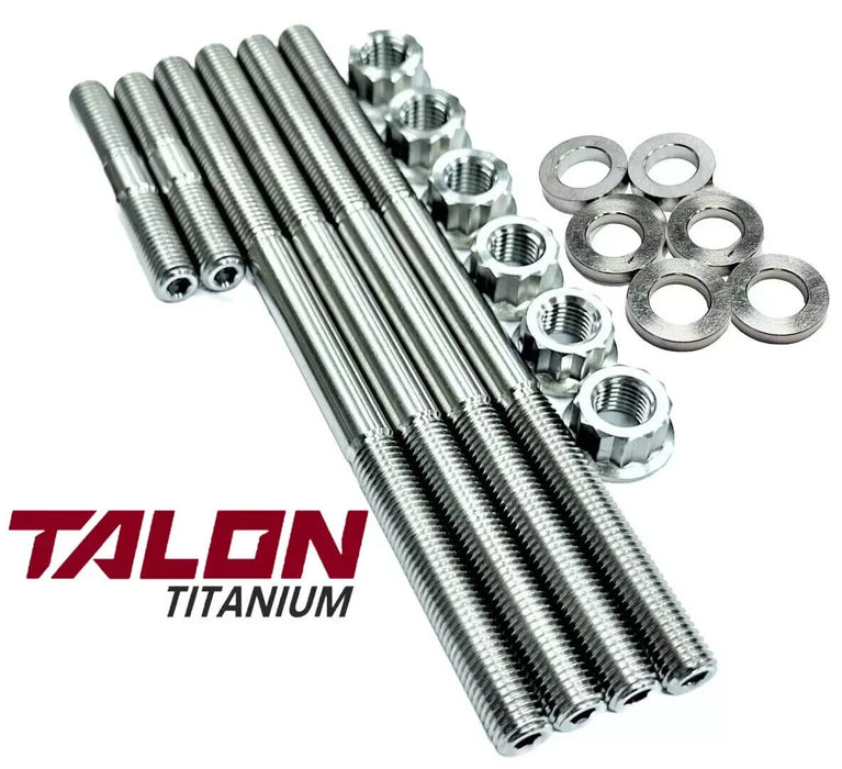 Yamaha Raptor 700R Cylinder Head Studs Kit TITANIUM Cylinder To Crankcase Bolts