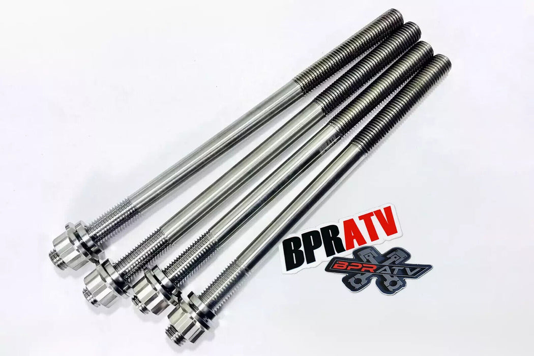 Yamaha Raptor 700R Cylinder Head Studs Kit TITANIUM Cylinder To Crankcase Bolts