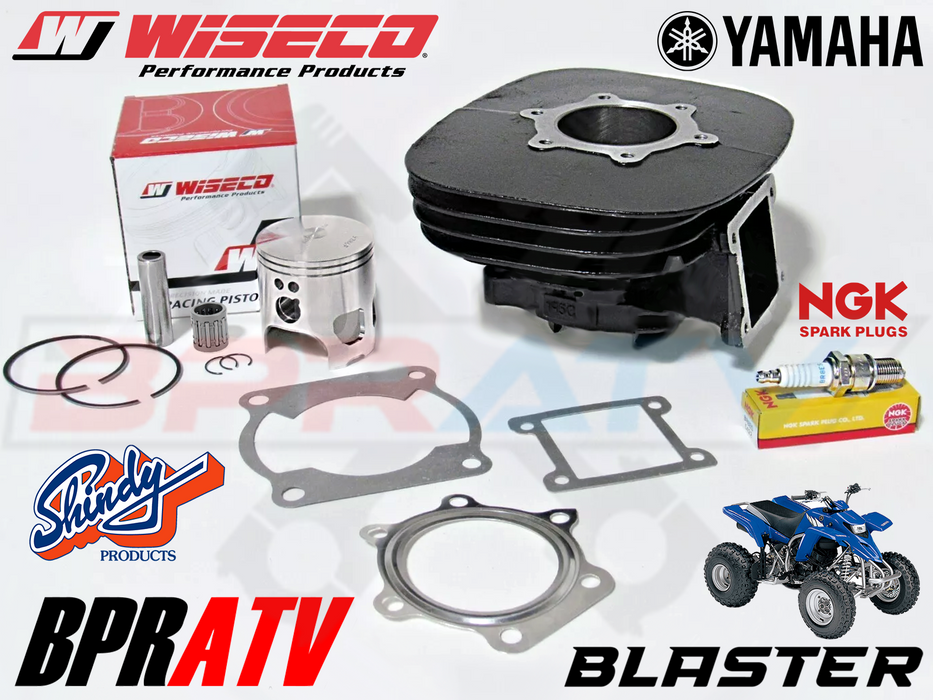 Yamaha Blaster 200 YFS 66 mil Stock OEM Bore Cylinder WISECO Top End Rebuild Kit