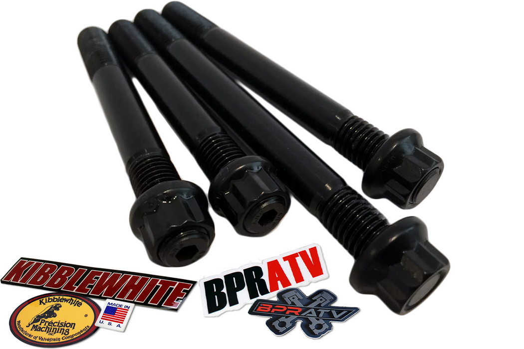 LTZ400 KFX400 Z400 KIBBLEWHITE Head Studs KPMI Heavy Duty Cylinder Head Stud Kit