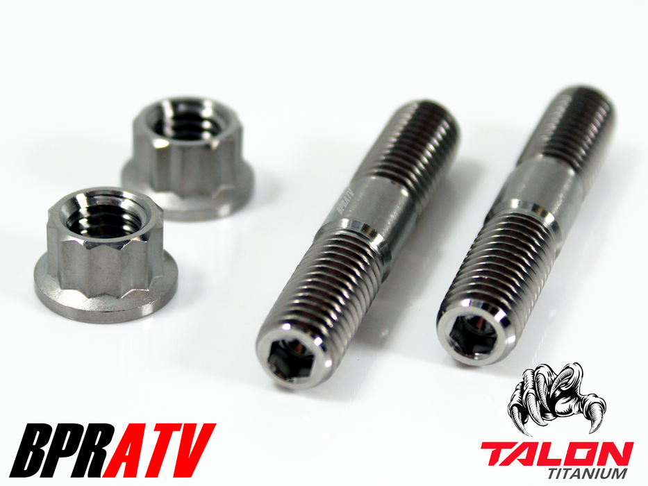 Can-Am Outlander Max 1000 Exhaust Repair Kit BPRATV Titanium Studs Nuts Gaskets