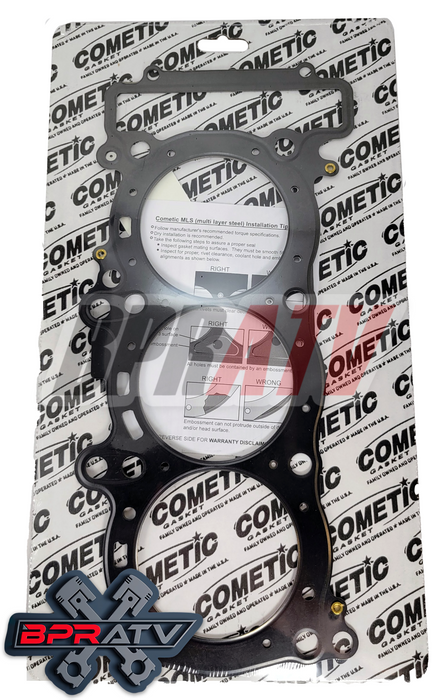 Yamaha YXZ1000R YXZ 1000 TITANIUM Cylinder Head Stud Kit MLS Cometic Head Gasket
