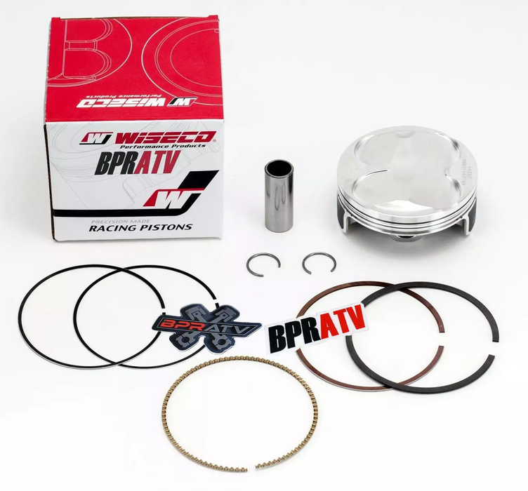 Honda 400EX Top End Rebuild Kit Wiseco 4606M08500 Stock Cylinder Assembly Parts