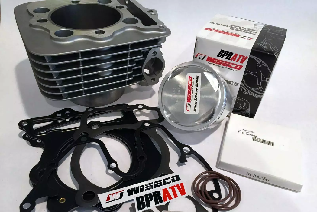 Honda 400EX Top End Rebuild Kit Wiseco 4606M08500 Stock Cylinder Assembly Parts