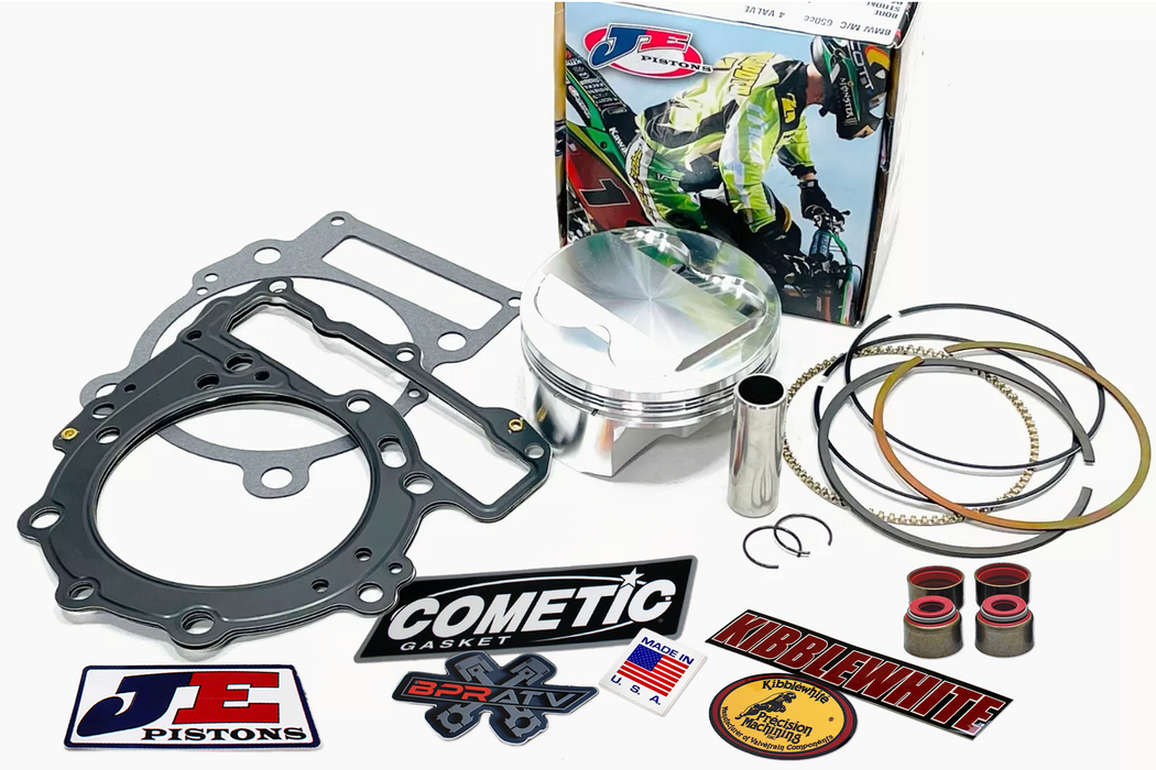 Can AM DS650 DS 650 100mm 11.5:1 Stock Bore JE Piston Cometic Top End Gasket Kit
