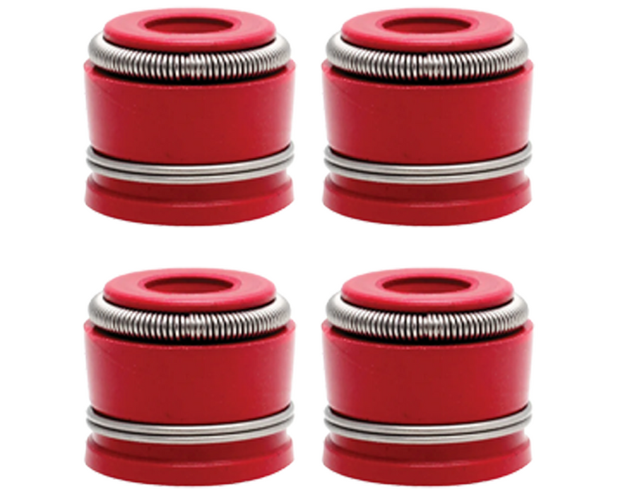 Yamaha YZ450F YZ 450F Kibblewhite RED Viton Valve Stem Seals Seal Set of 5 03-09