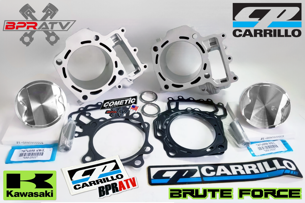 Kawasaki Brute Force 750 KVF750 Cylinder CP Pistons Cometic Top End Rebuild Kit