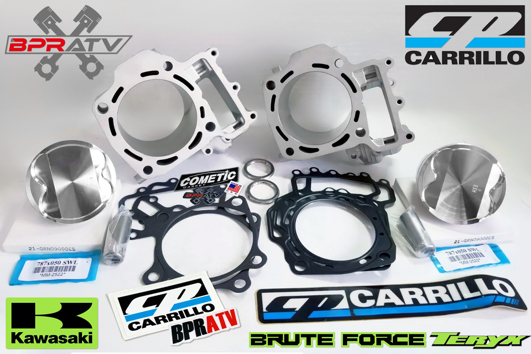 Kawasaki Brute Force 750 KVF750 Cylinder CP Pistons Cometic Top End Rebuild Kit