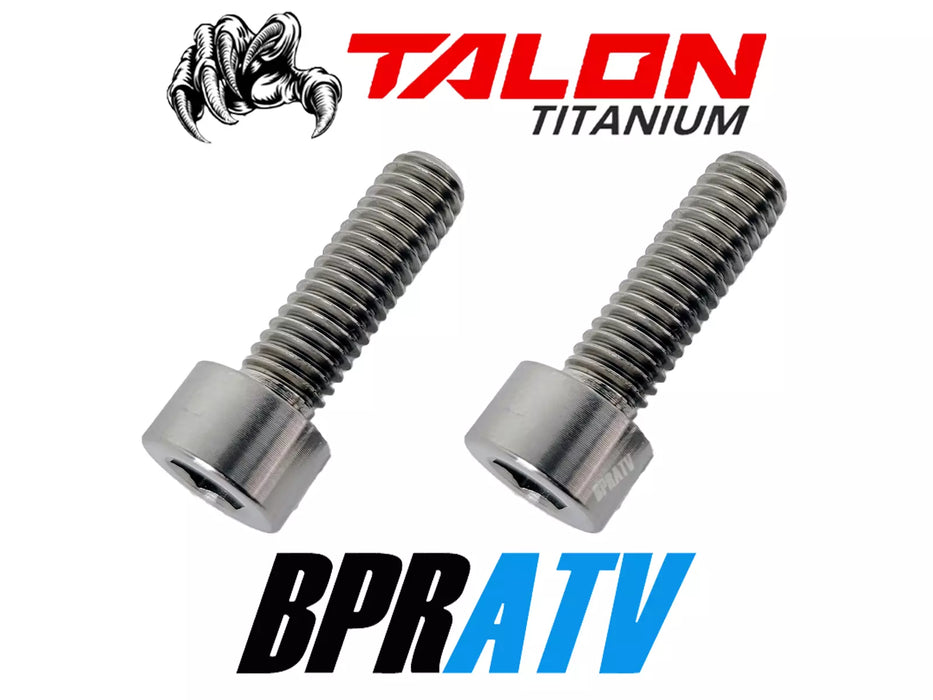 GSX1300R Hayabusa Titanium Exhaust Bolts Grade 5 Ti Head Pipe Bolt Kit Set of 8