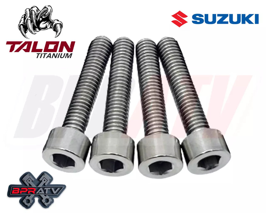 GSX1300R Hayabusa Titanium Exhaust Bolts Grade 5 Ti Head Pipe Bolt Kit Set of 8