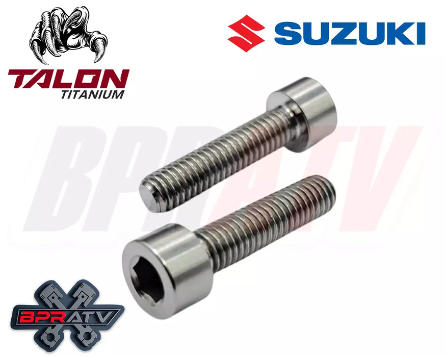 GSX1300R Hayabusa Titanium Exhaust Bolts Grade 5 Ti Head Pipe Bolt Kit Set of 8