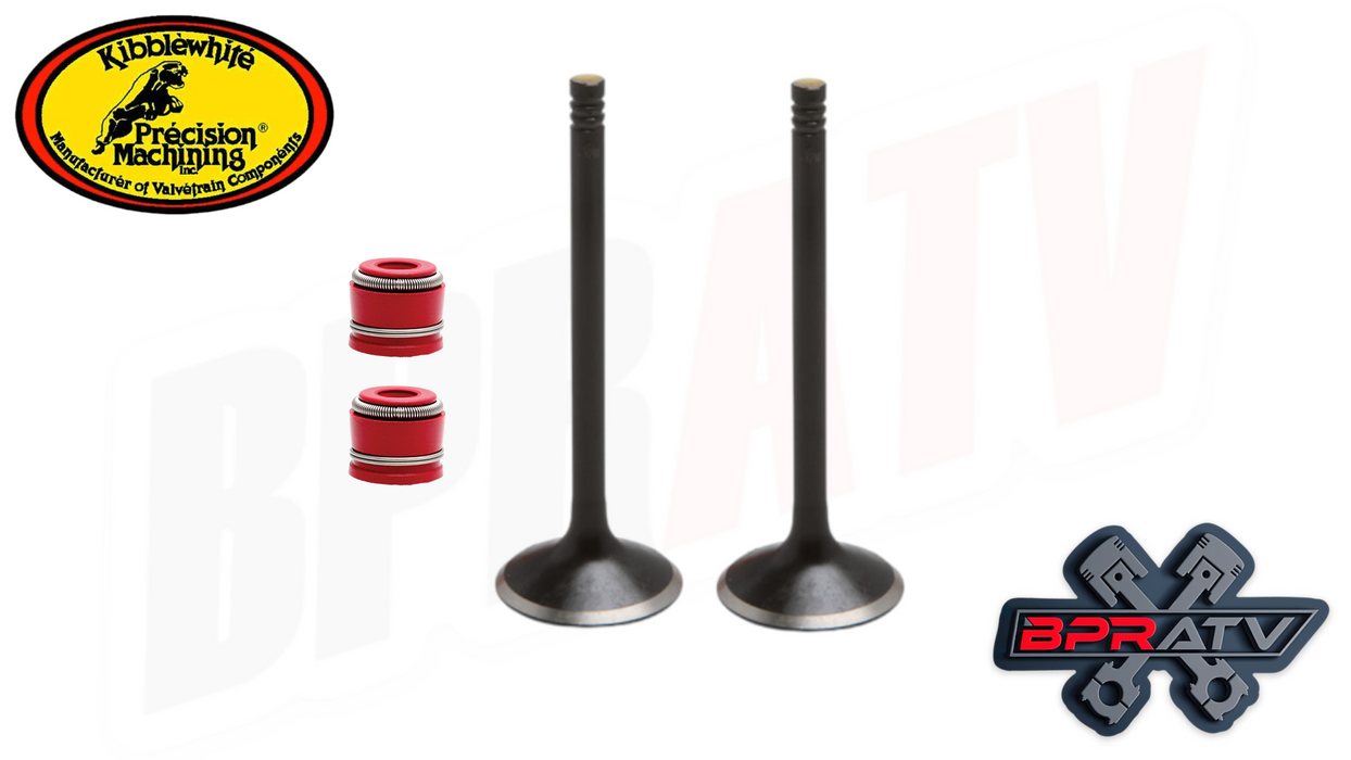13-16 Honda CRF450R CRF 450R Kibblewhite Head Intake Exhaust Valves KP RED Seals