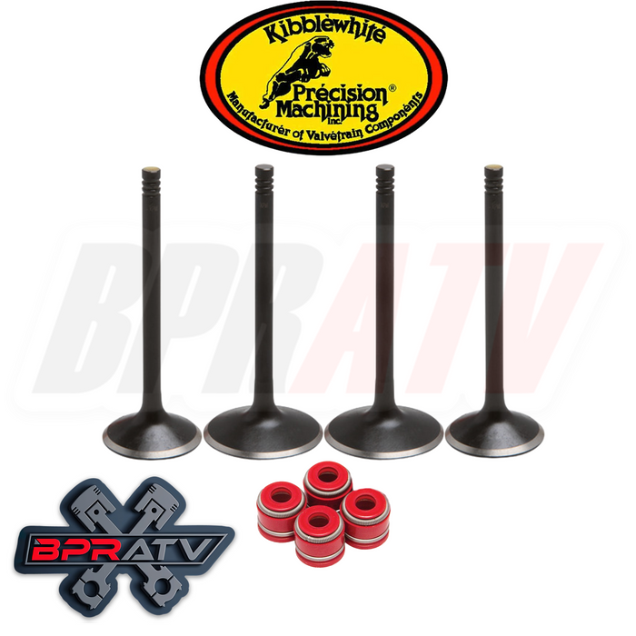 13-16 Honda CRF450R CRF 450R Kibblewhite Head Intake Exhaust Valves KP RED Seals