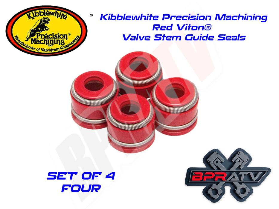 13-16 Honda CRF450R CRF 450R Kibblewhite Head Intake Exhaust Valves KP RED Seals