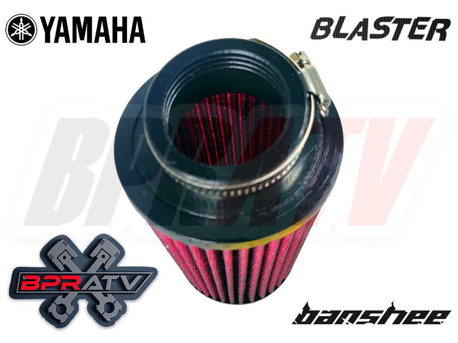 Yamaha Blaster YFS200 YFS 200 K&N Style Air Filter Pod 5" 26mm Stock Mikuni PWK