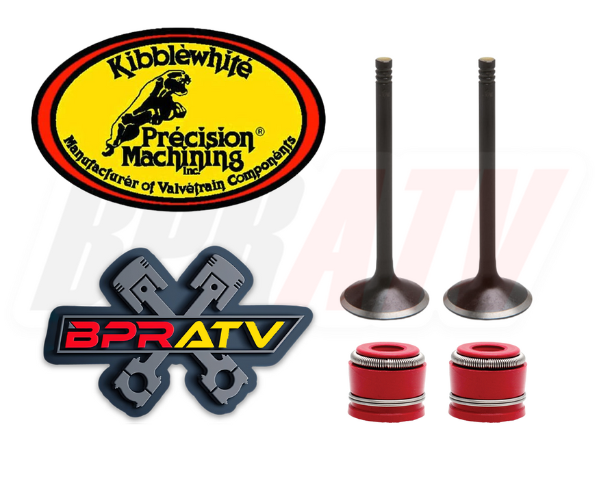 13-16 Honda CRF450R CRF 450R Kibblewhite Head Intake Exhaust Valves KP RED Seals